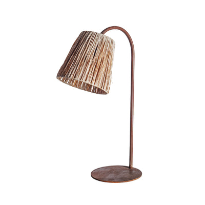 Lampara Sobremesa Sole S Rafia