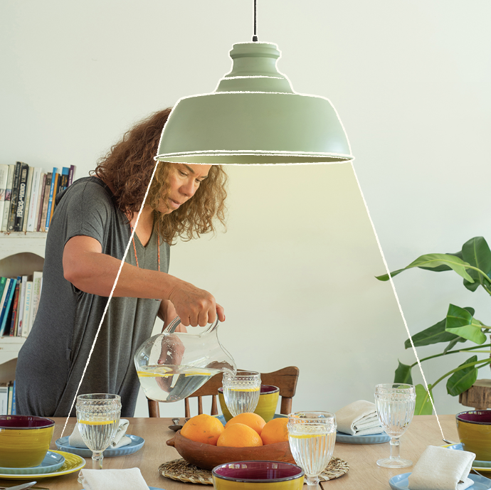 Tip: Lámparas de Comedor: La clave está en la altura