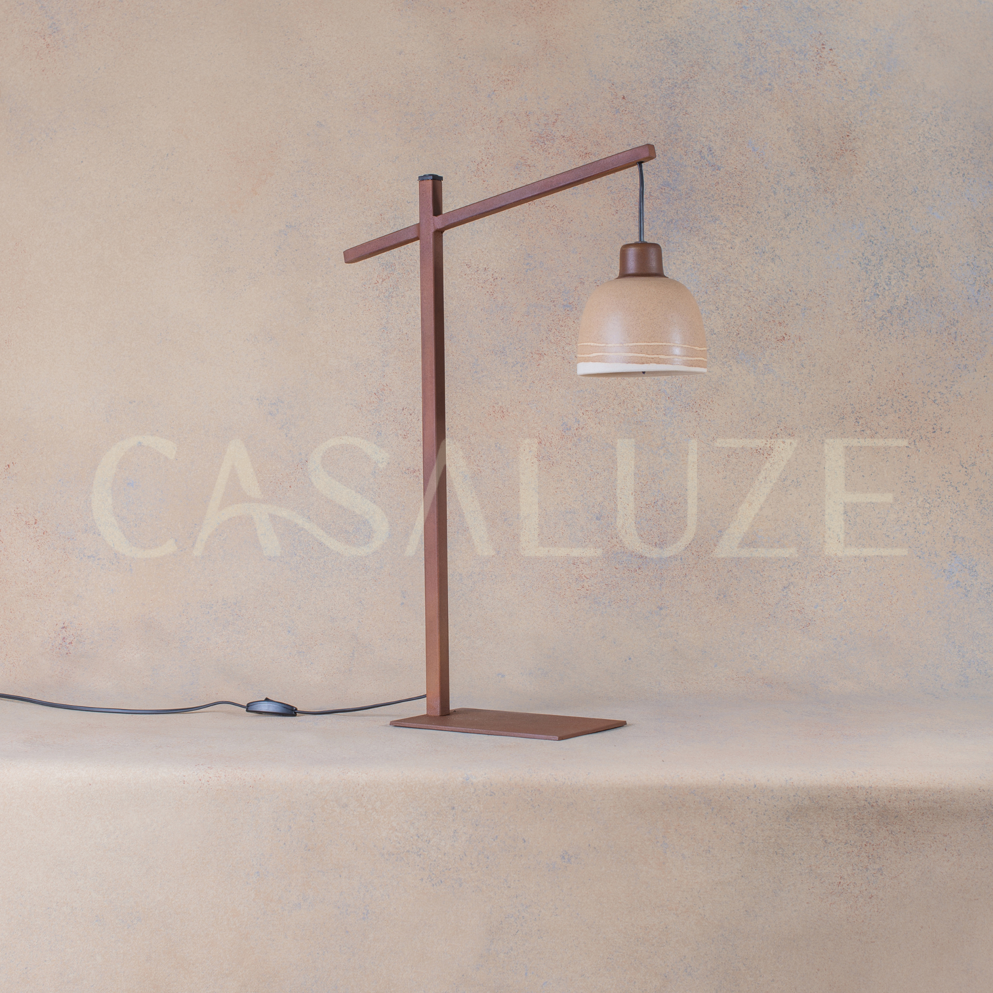 Lámpara Sobremesa Ulmo Engobe Tortuga