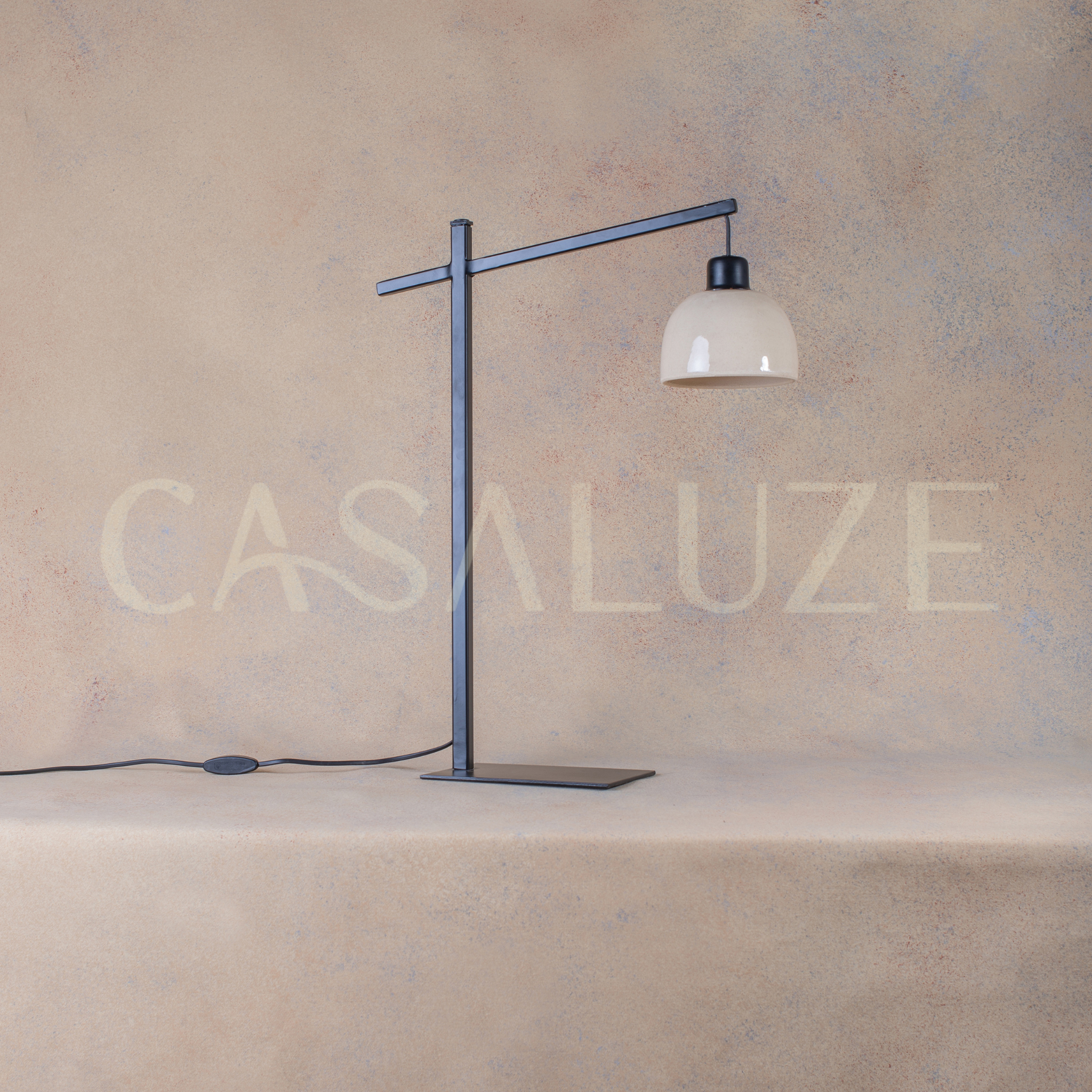 Lámpara Sobremesa Ulmo Engobe Tortuga