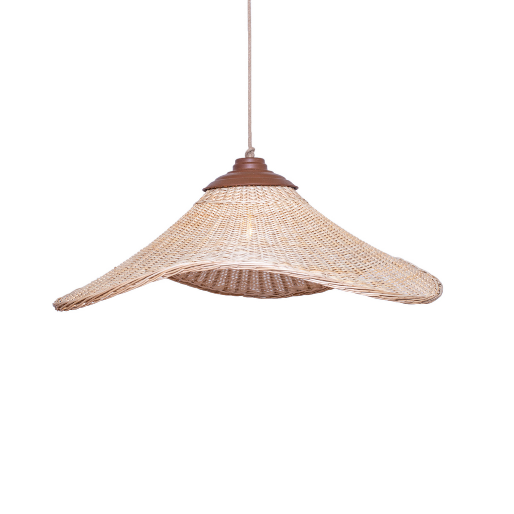 Lámpara Colgante Mantarraya M Cestería