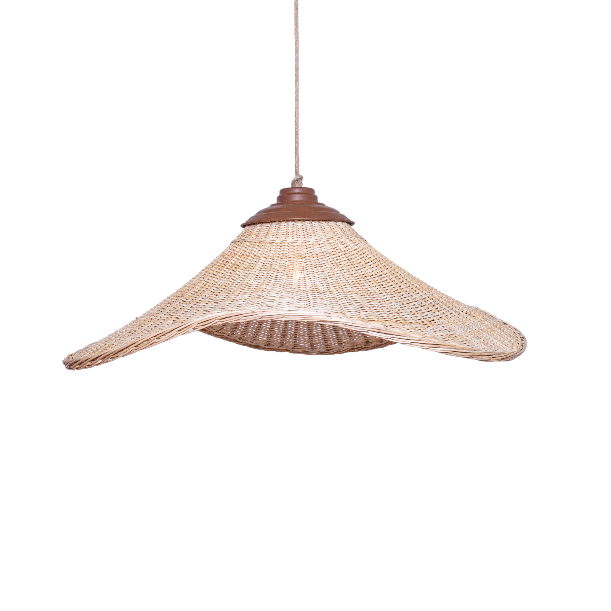 Lámpara Colgante Mantarraya M Cestería