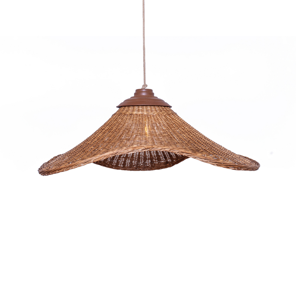 Lámpara Colgante Mantarraya M Cestería