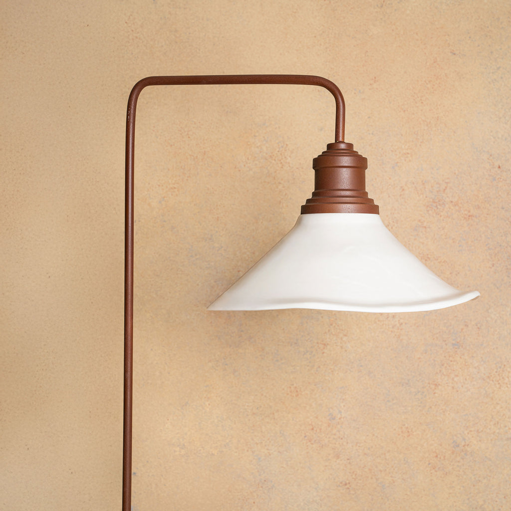 Lampara Pie Horca Engobe Mariana L