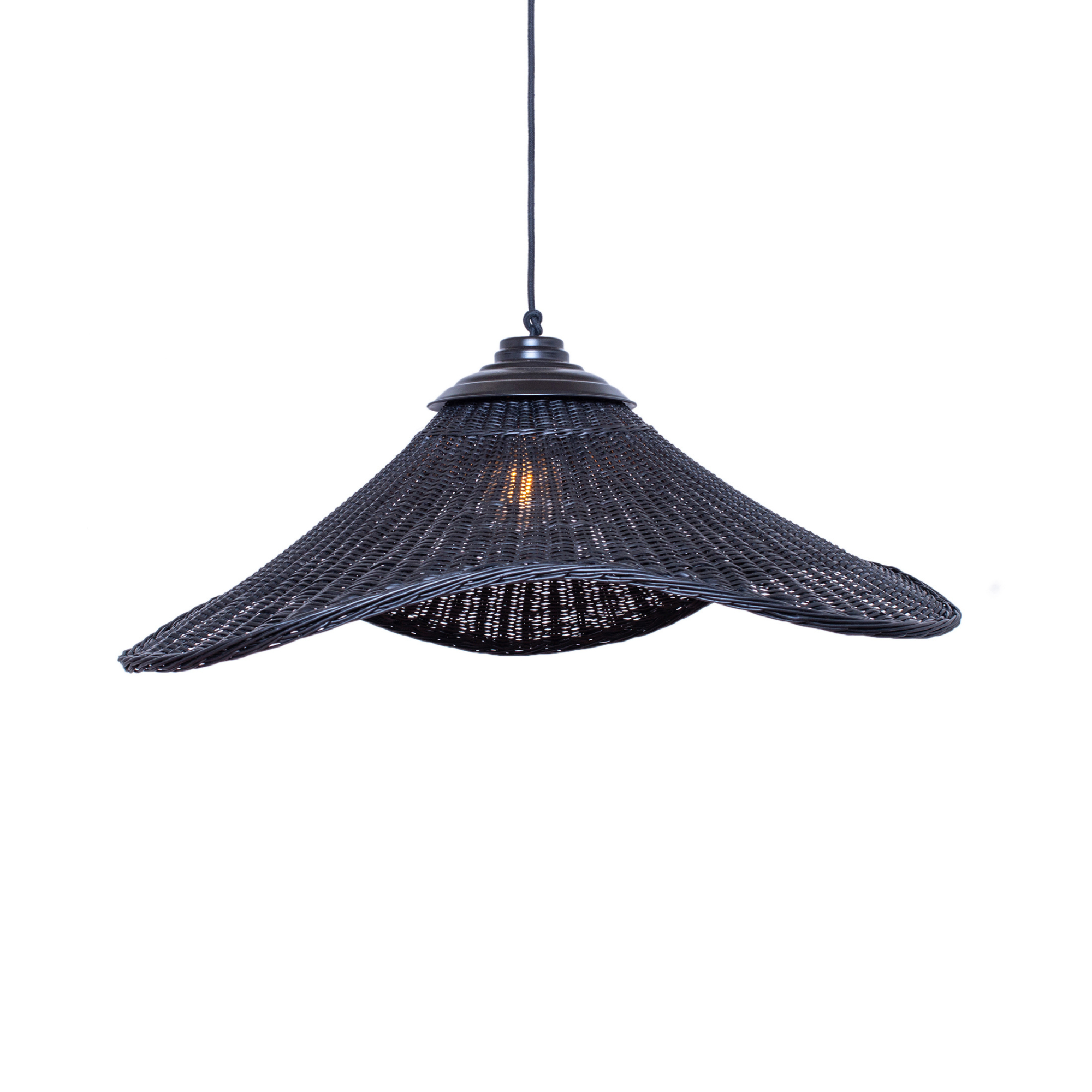 Lámpara Colgante Mantarraya M Cestería