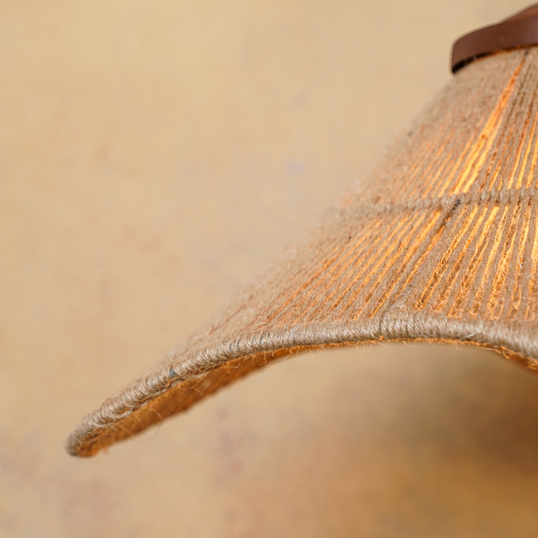 Lampara Colgante Mantaraya 40 Cm Sisal