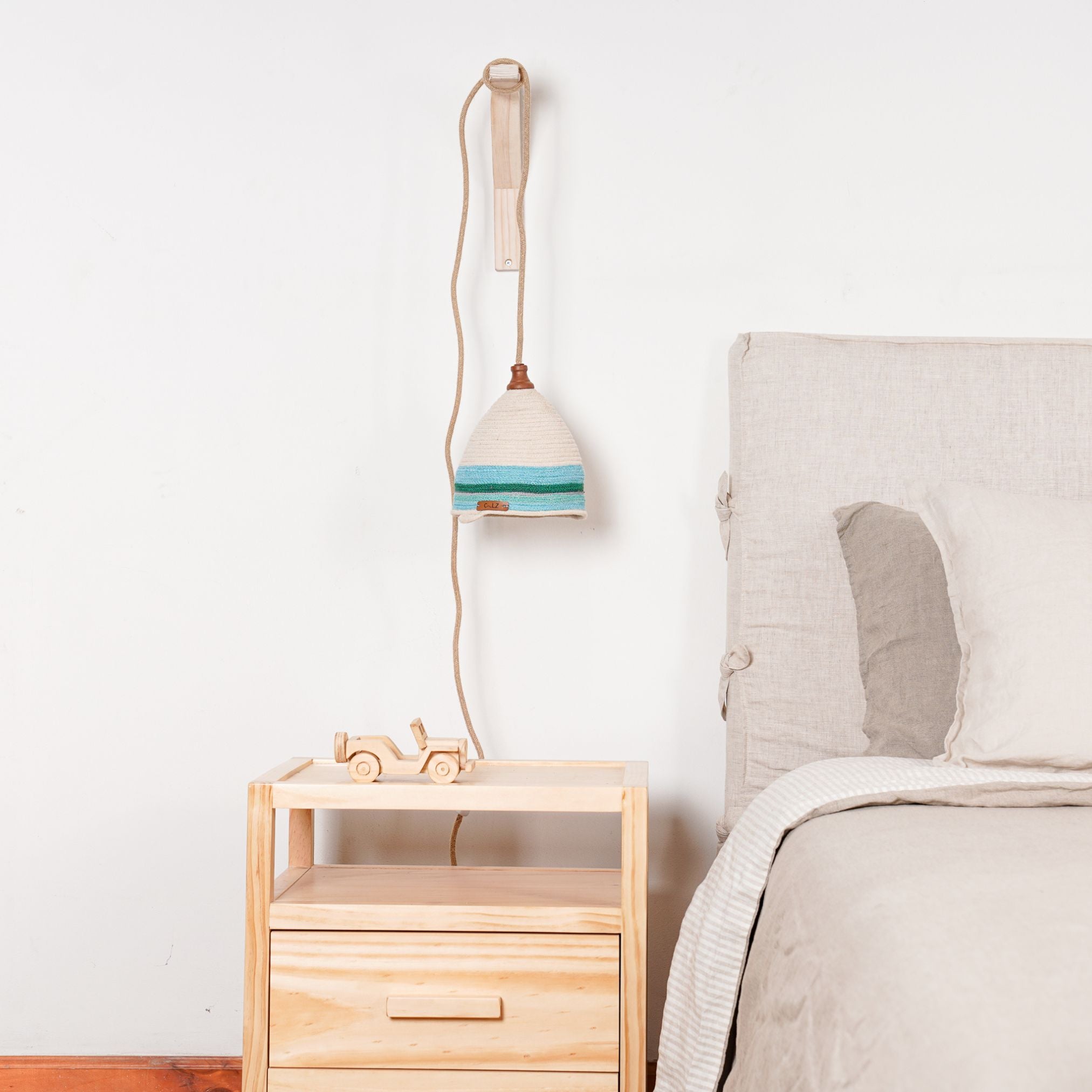 Lámpara Colgante con Soporte Marea Celeste