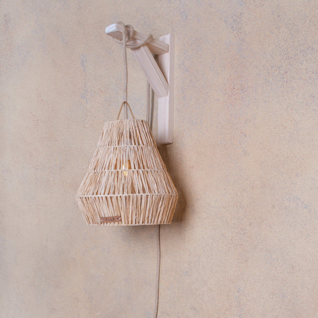 Lámpara Colgante Soporte Mila XS Fibra Natural