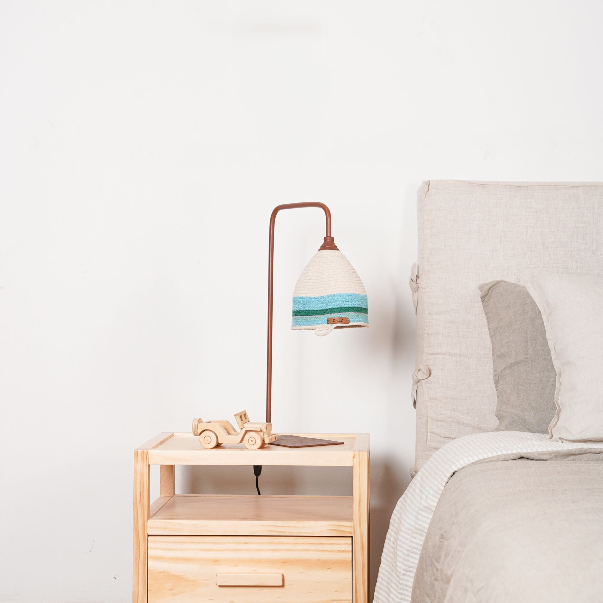 Lámpara Sobremesa Horca Marea Sole S Celeste