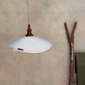 Lámpara Colgante Marea Algodon Crudo 40 cm
