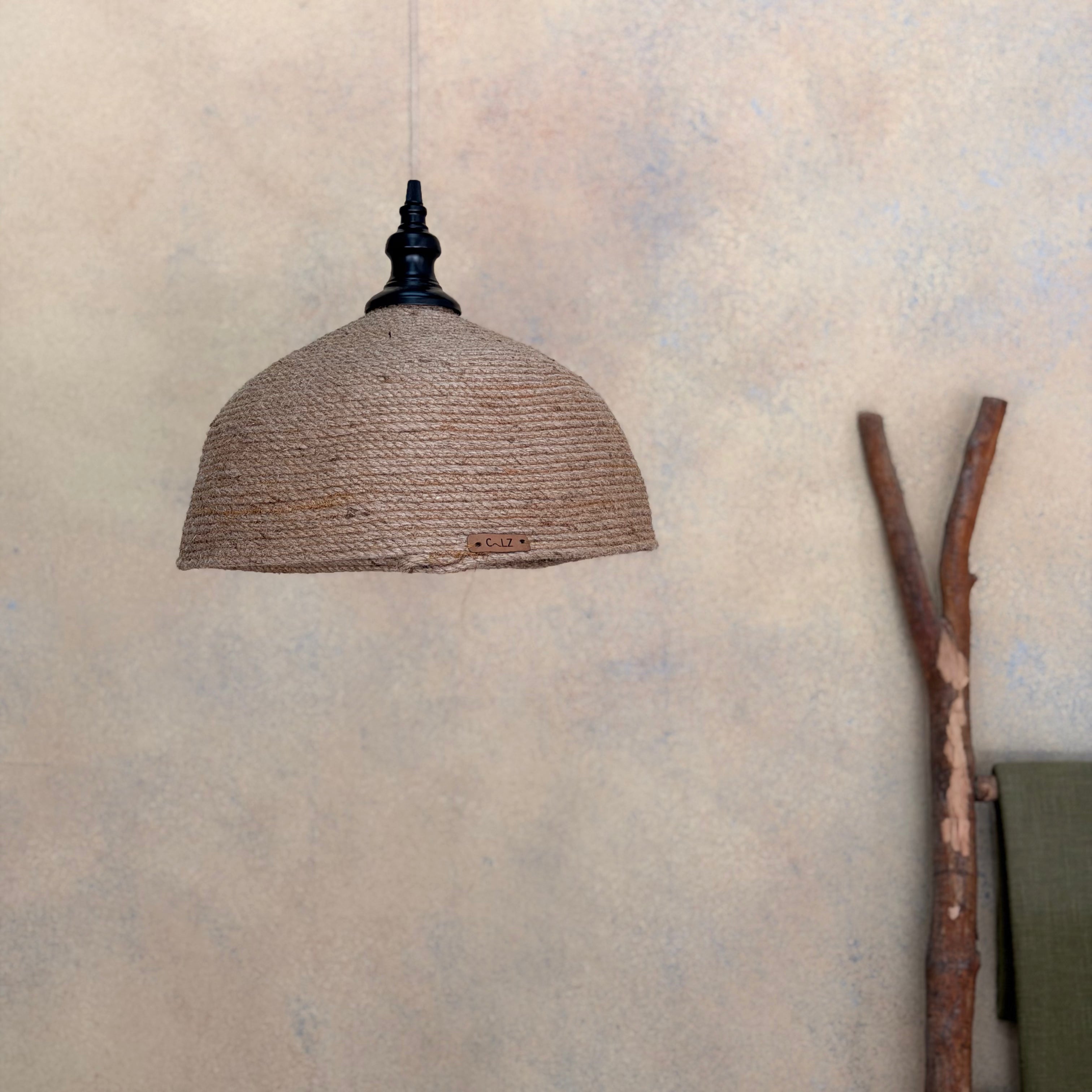 Lámpara Colgante Marea Sisal 35 cm