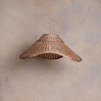 Lámpara Colgante Mantarraya S Mimbre
