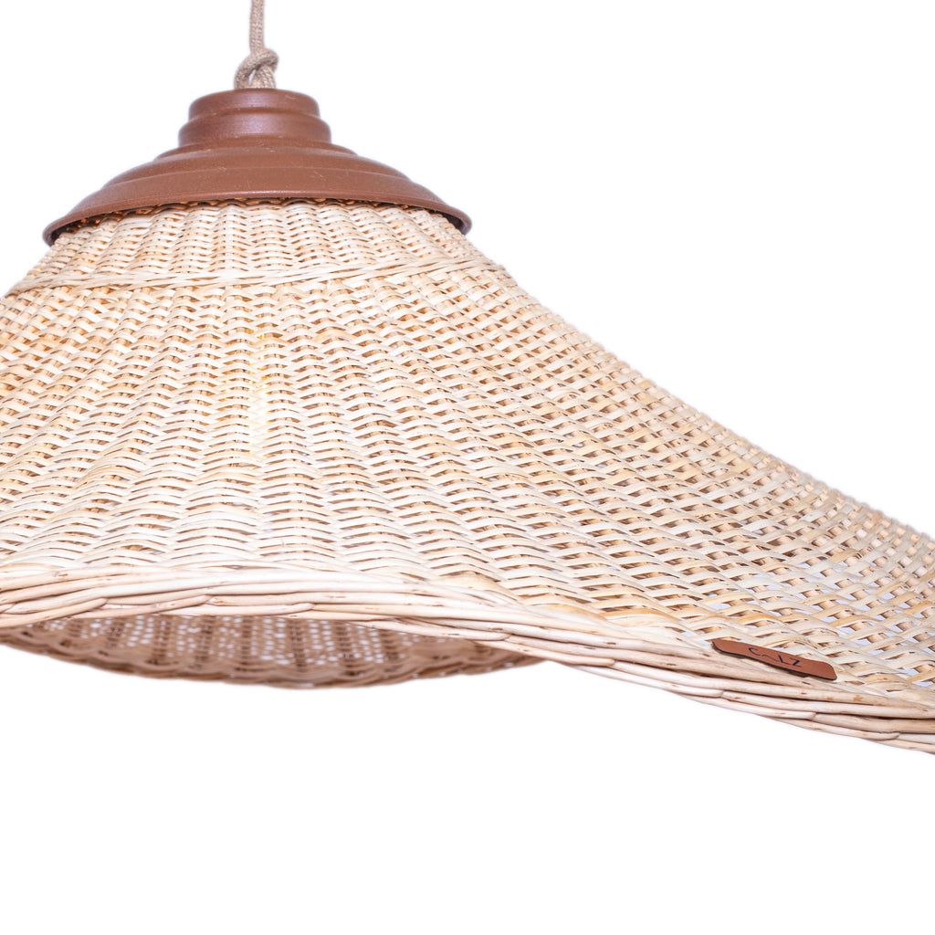 Lámpara Colgante Mantarraya M Cestería