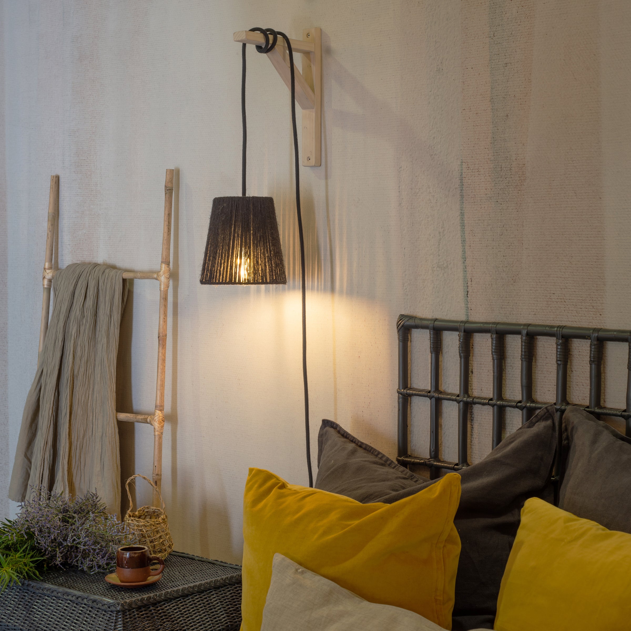 Lámpara Colgante con Soporte Sole S