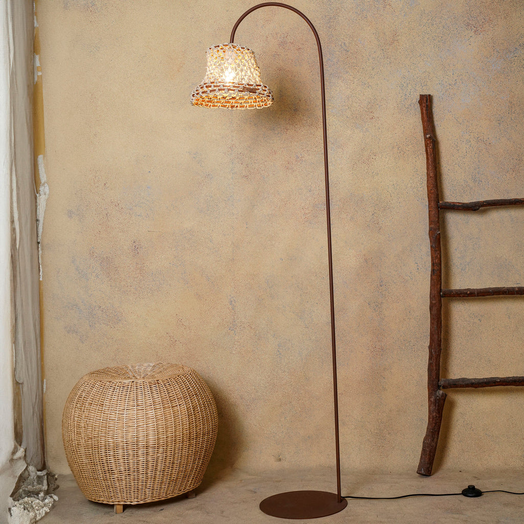 Lámpara Pie Curvo Maggita Boqui/Chupón