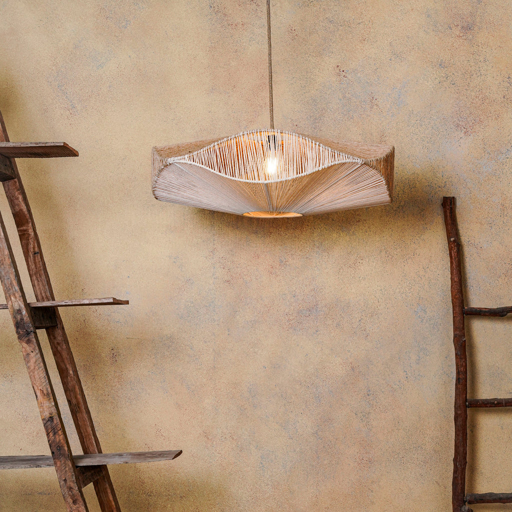 Lámpara colgante ostra