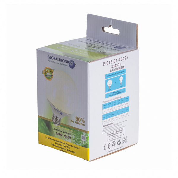 Ampolleta Globo Led - Luz Cálida