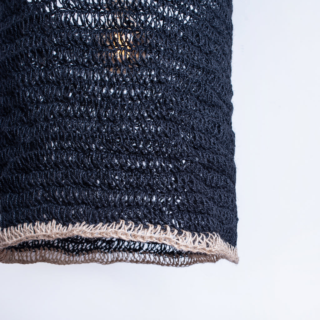 Lampara Colgante Adelicia Negra 40X50