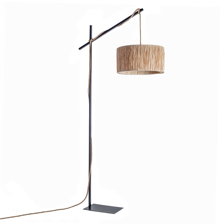 Lámpara Pie Ulmo Cilíndrica con Fuelle