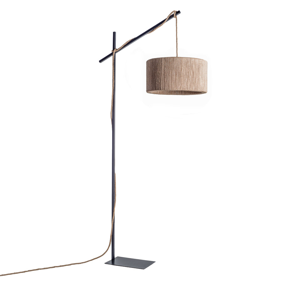 Lámpara Pie Ulmo Cilíndrica con Fuelle