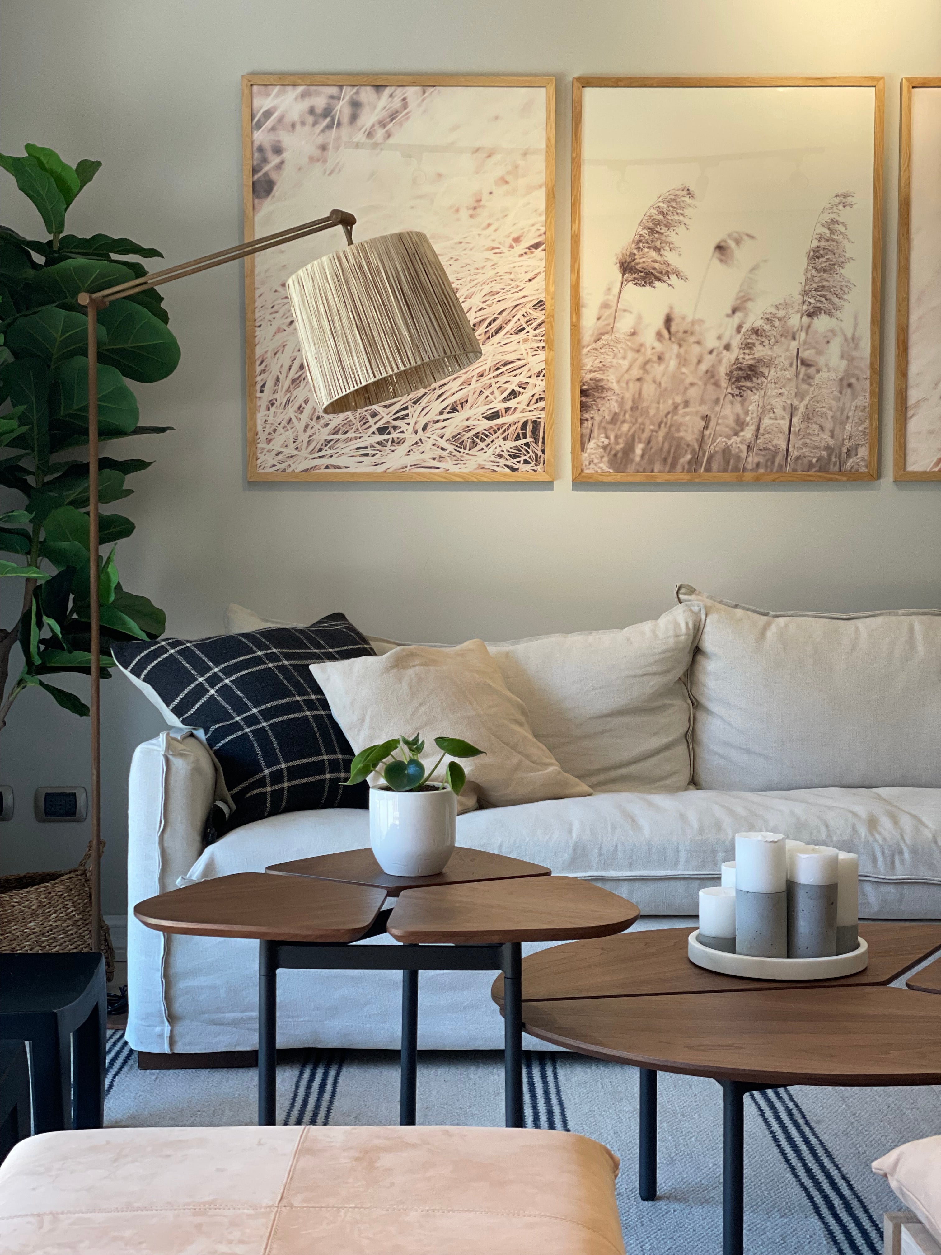 Lámpara Pie-Brazo Movible Sole M