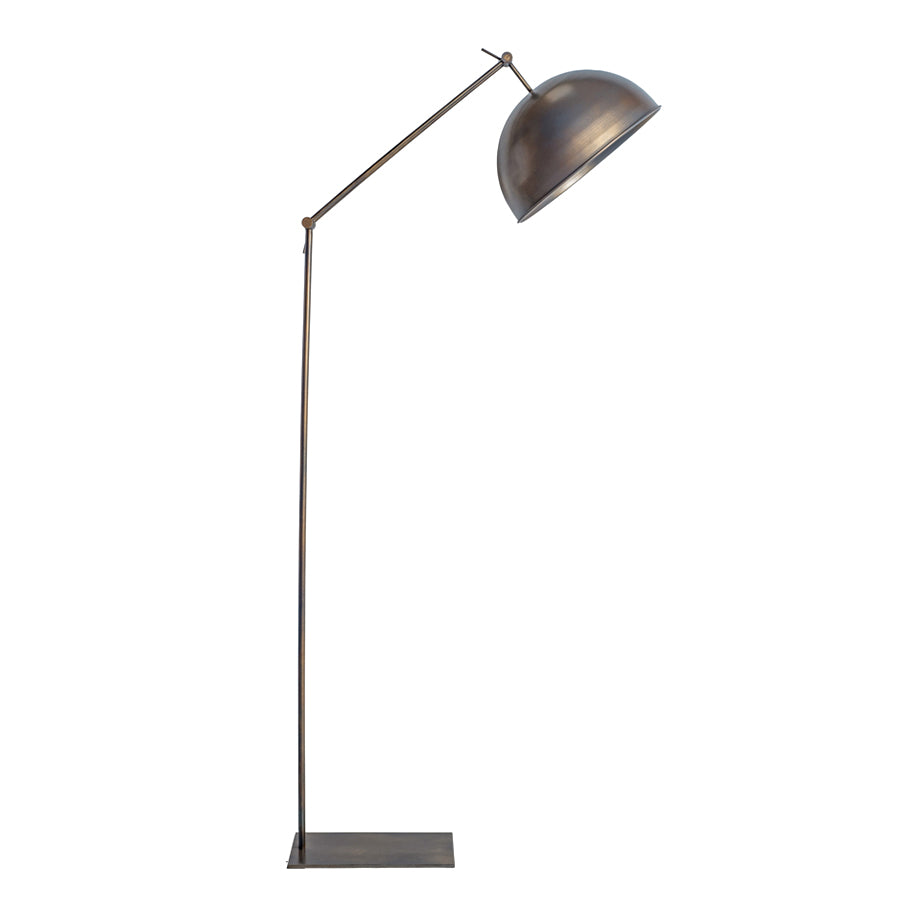 Lámpara Pie-Brazo Movible Galpón sin Cono