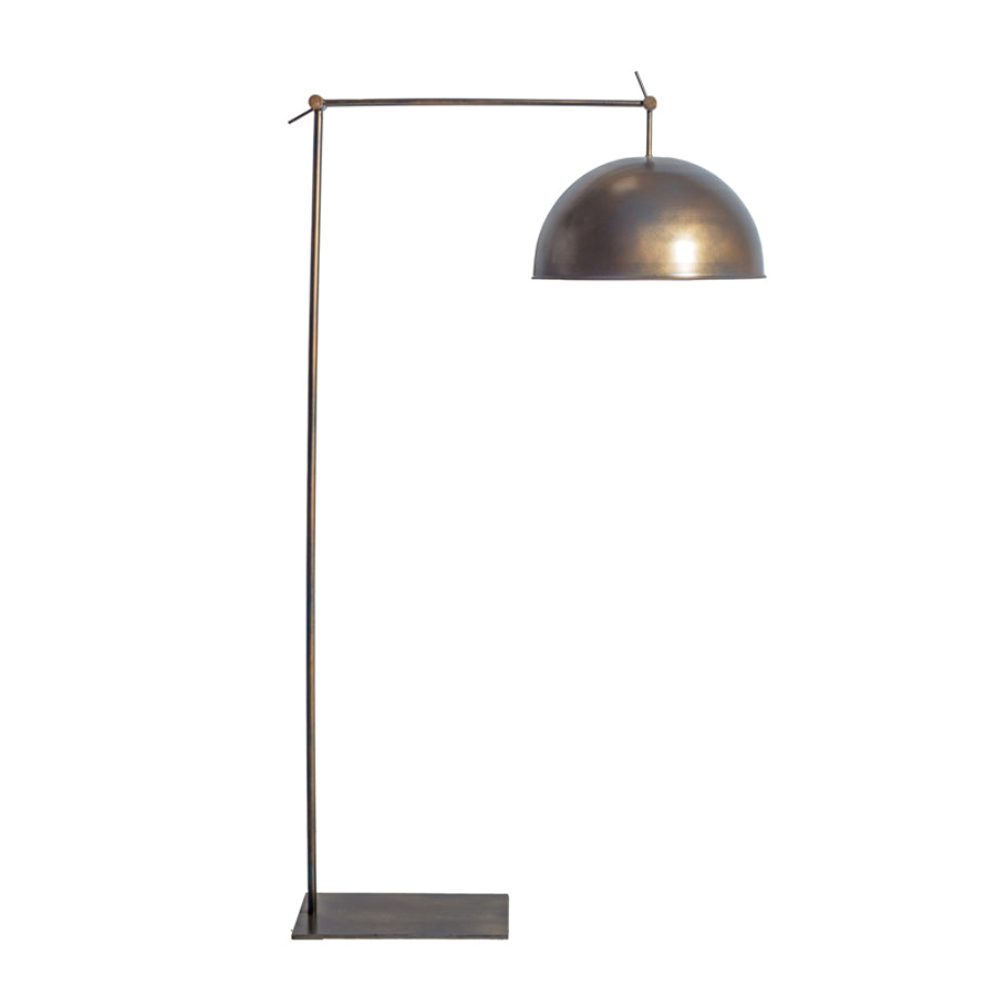 Lámpara Pie-Brazo Movible Galpón sin Cono