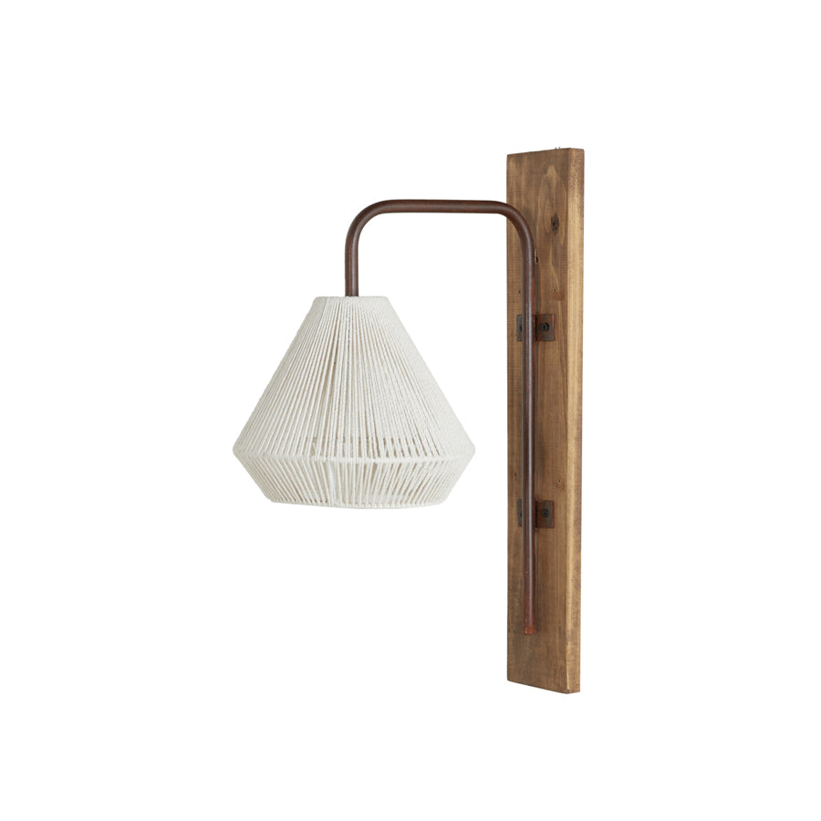 Apliqué J Madera Rombo S - Algodón