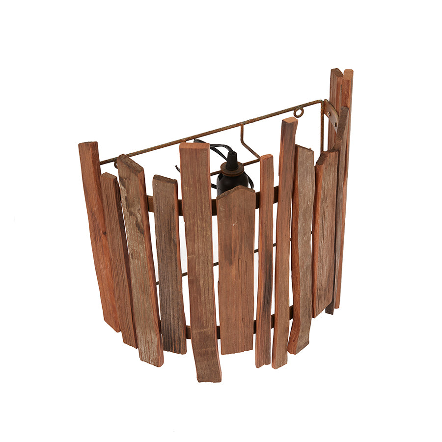 Lámpara Apliqué Tejuela Curvo