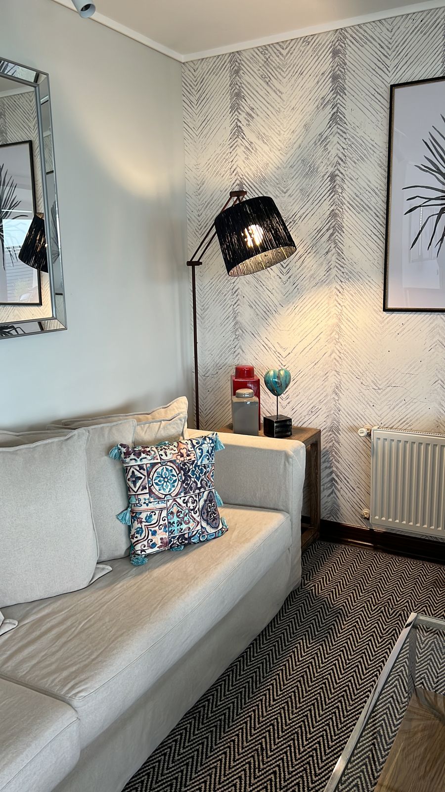 Lámpara Pie-Brazo Movible Sole M