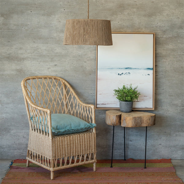 Lampara Colgante Cónicas Sisal