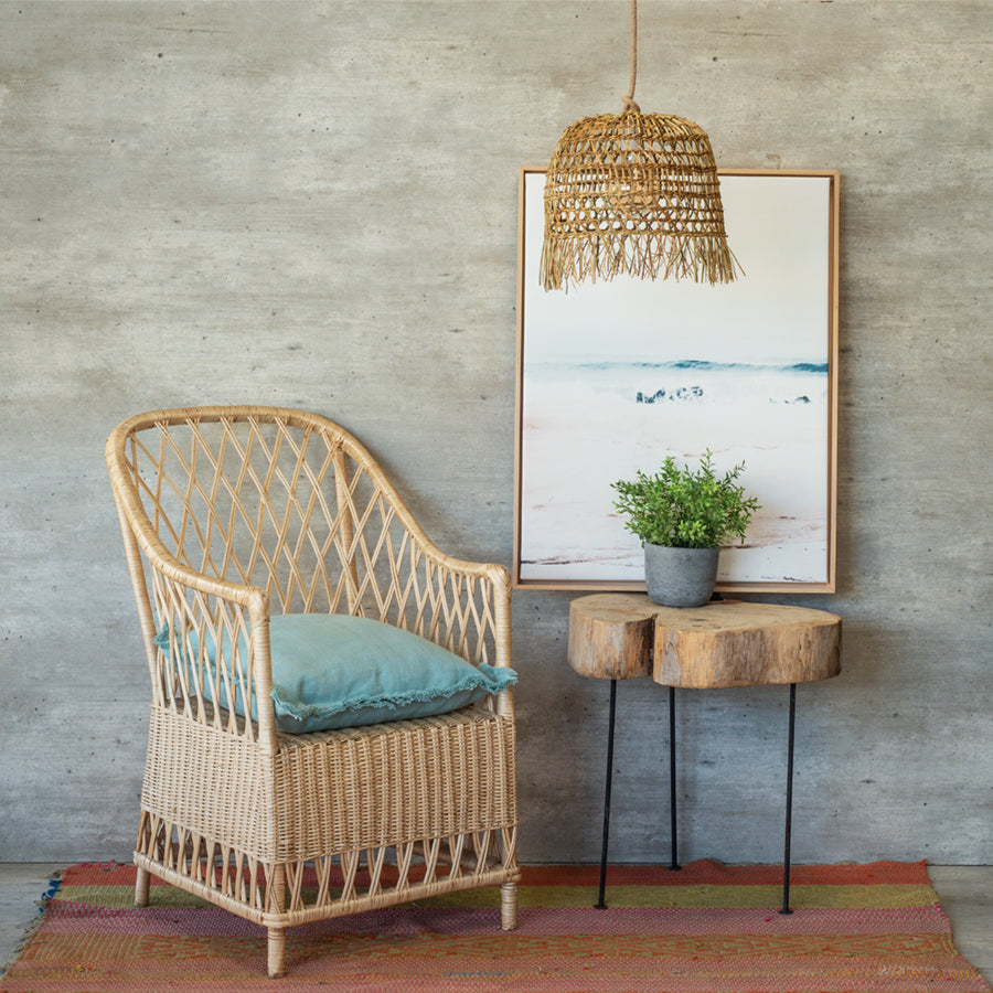 Lampara Colgante Medusa Fleco Corto