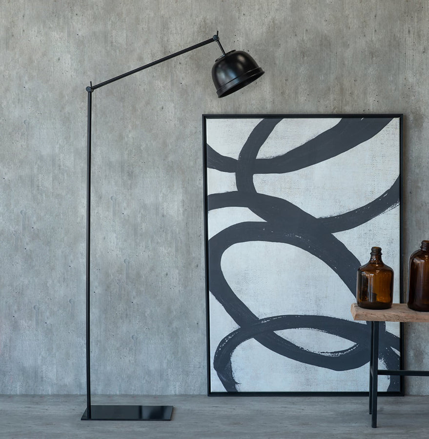 Lámpara Pie-Brazo Movible P-22