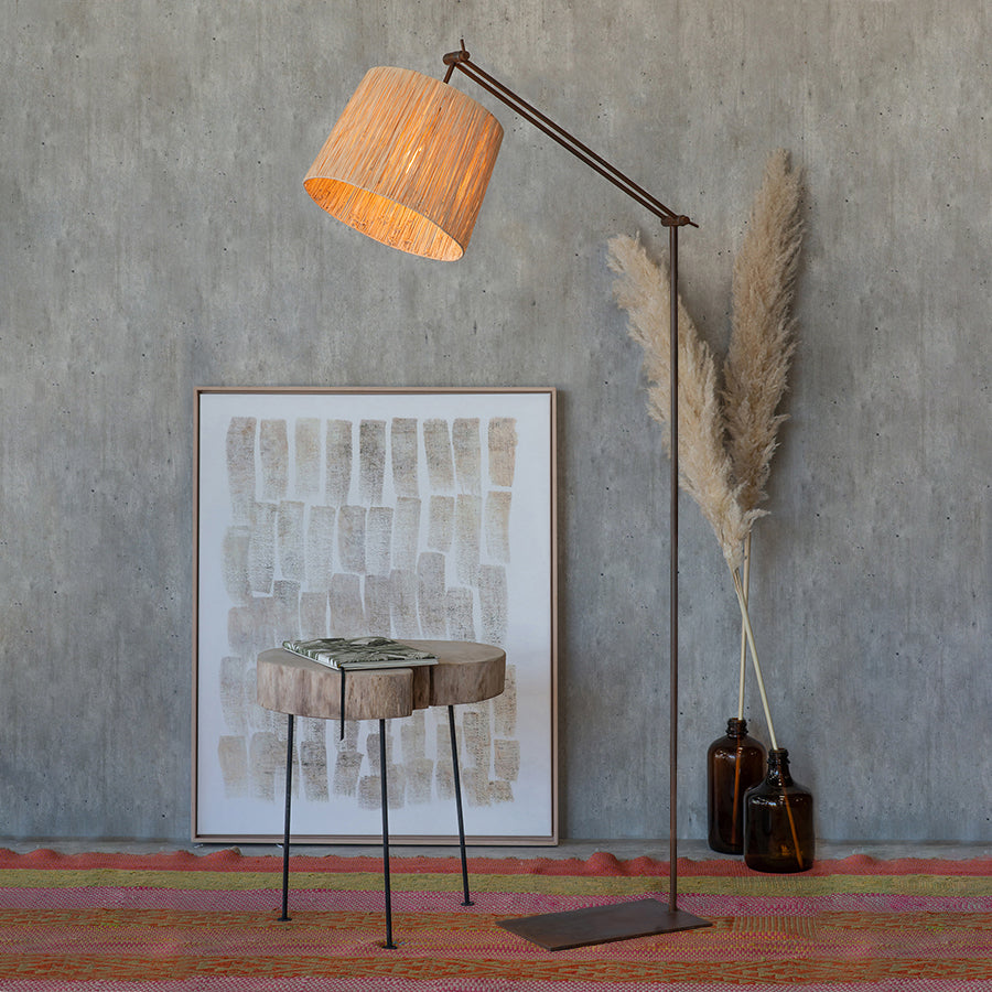 Lámpara Pie-Brazo Movible Sole M