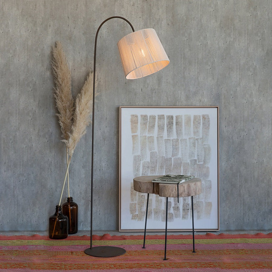 Lámpara Pie Curvo Sole M