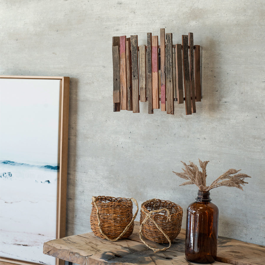 Lámpara Apliqué Tejuela Rectangular